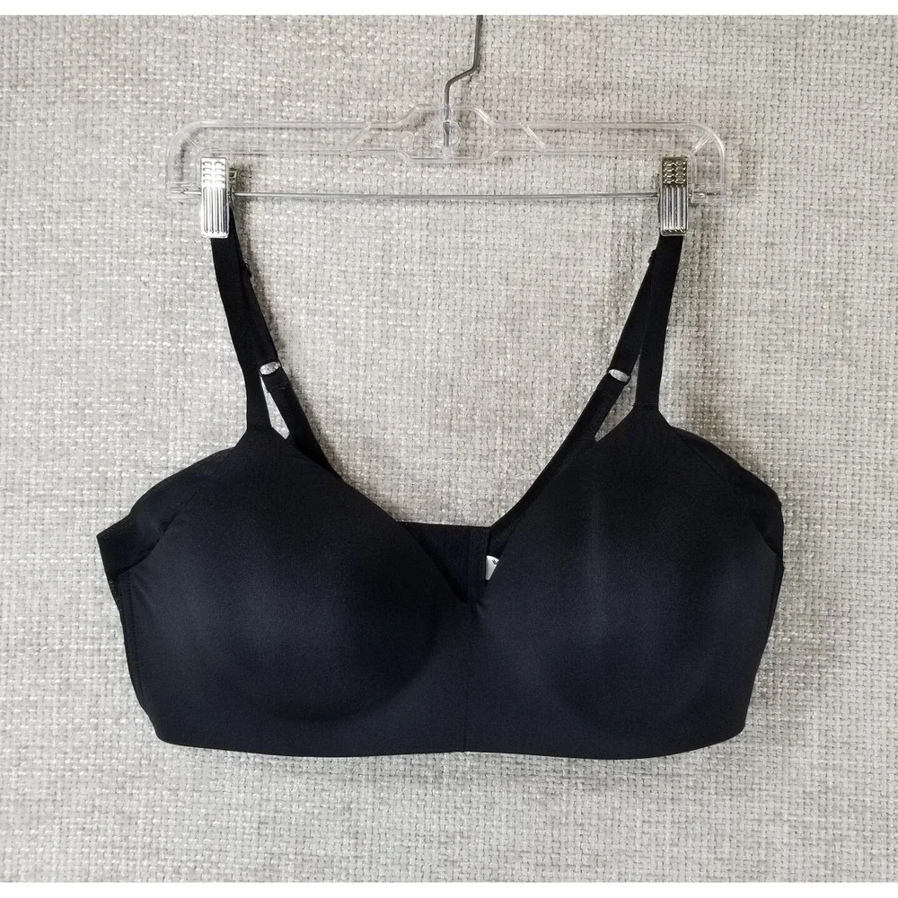 Wacoal 852281‎ Ultimate Side Smoother Bra Women's 40D Wireless Black